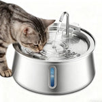 Petrkl™ AquaDrop – Stainless Steel Cat Water Fountain 4L Petrkl