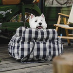 Dog Car Bed with Bolster – Secure Travel Seat for Small & Medium Dogs  Petrkl  .