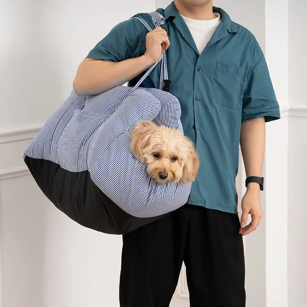 Dog Car Bed with Bolster – Secure Travel Seat for Small & Medium Dogs  Petrkl  .