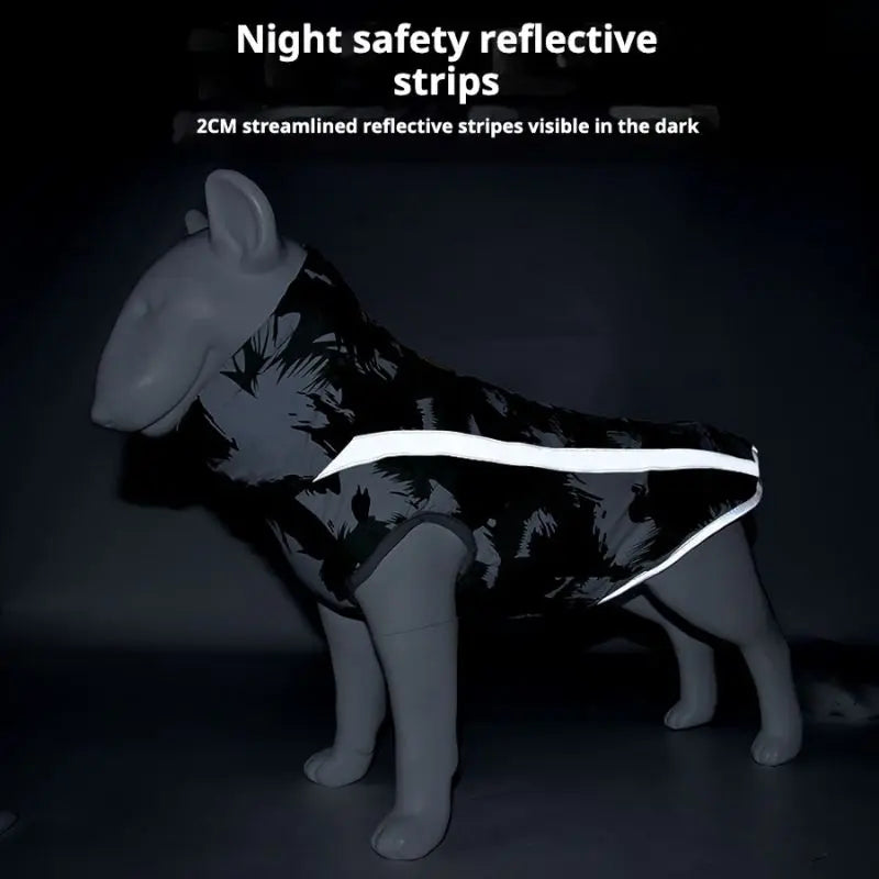 Thick Dog Winter Coat Warm Padded Jacket for Large Dogs Petrkl