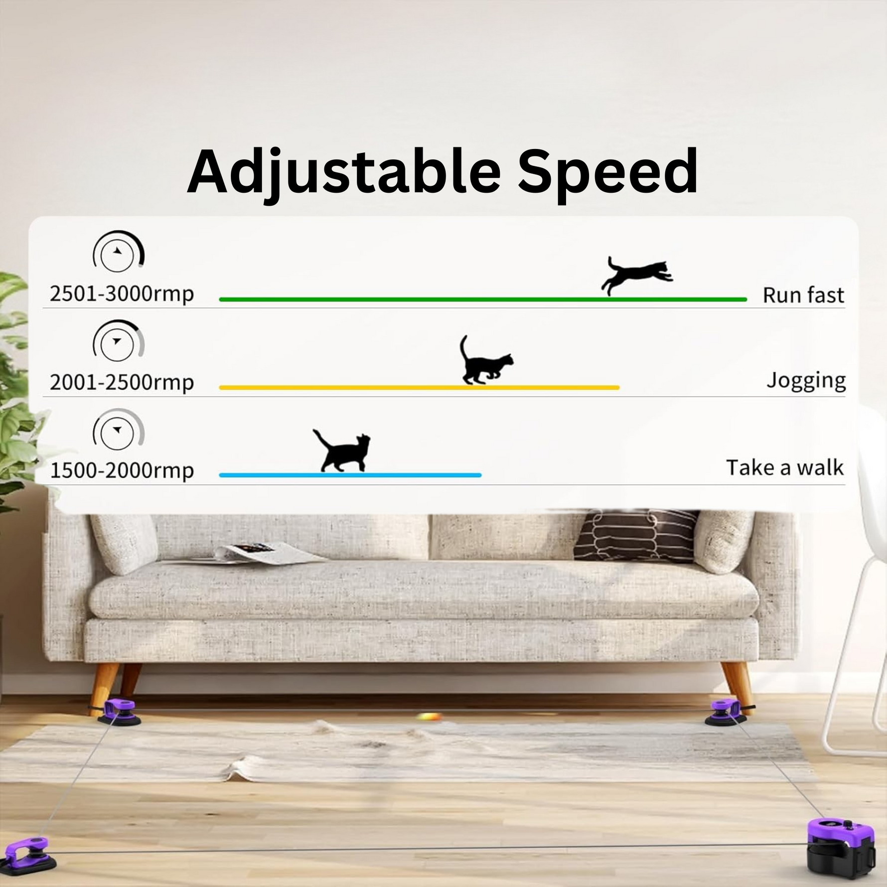 PETRKL V1 Max – Dual Mode Interactive Cat Toy with Remote & Auto Timer 3