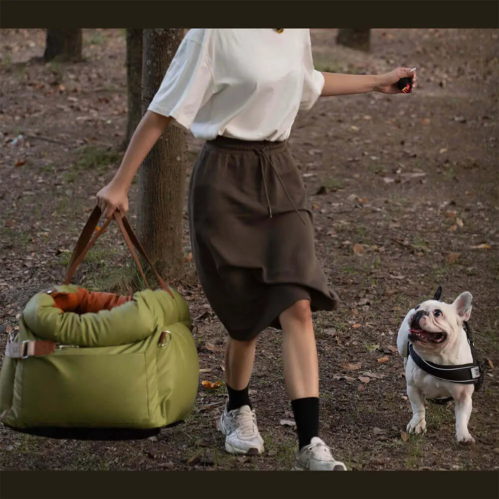 PawVoyage Dog Car Bed – 2-in-1 Dog Carrier & Travel Bed for Cars and Home  Petrkl  .