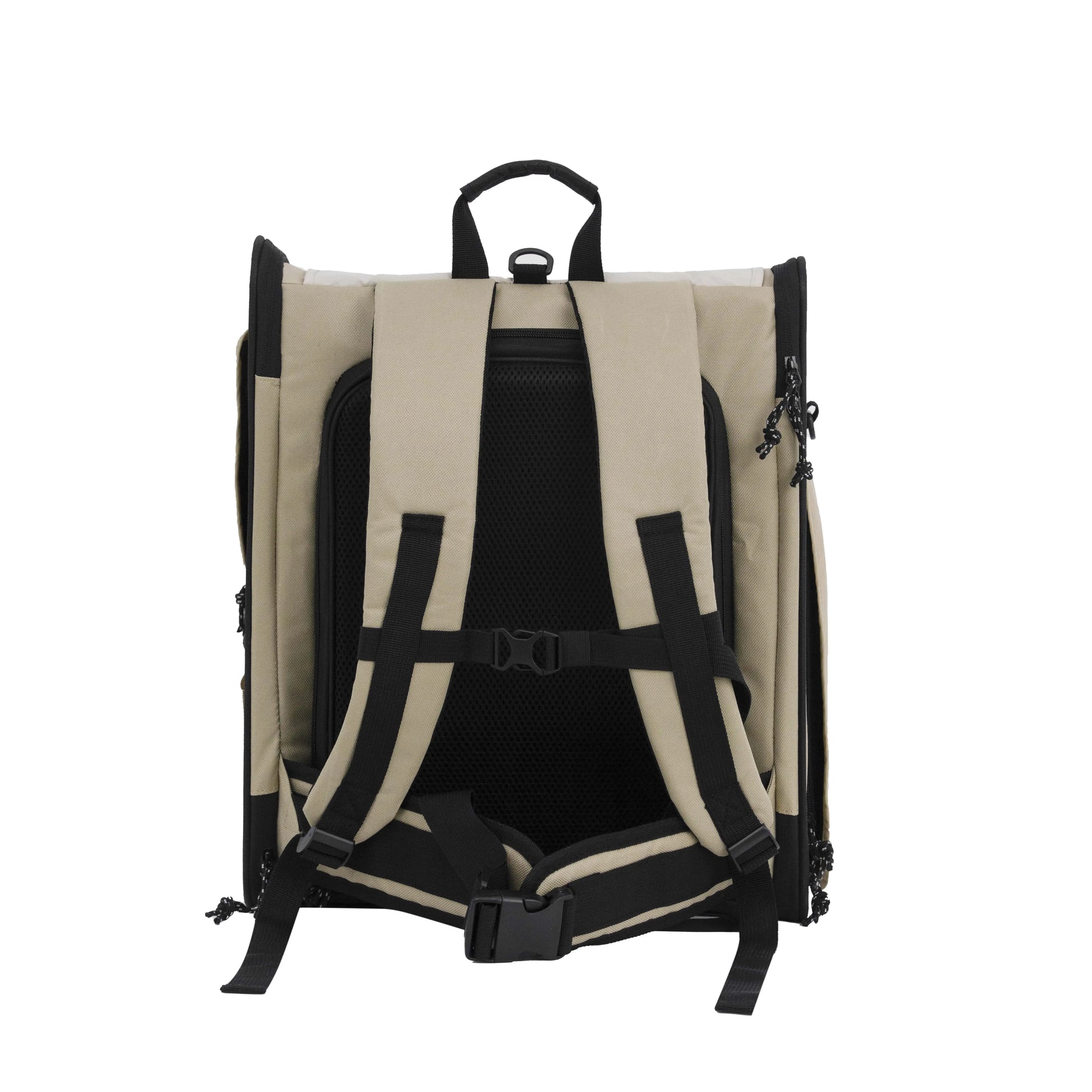Pet Carrier Tent Foldable Travel Backpack Back Side