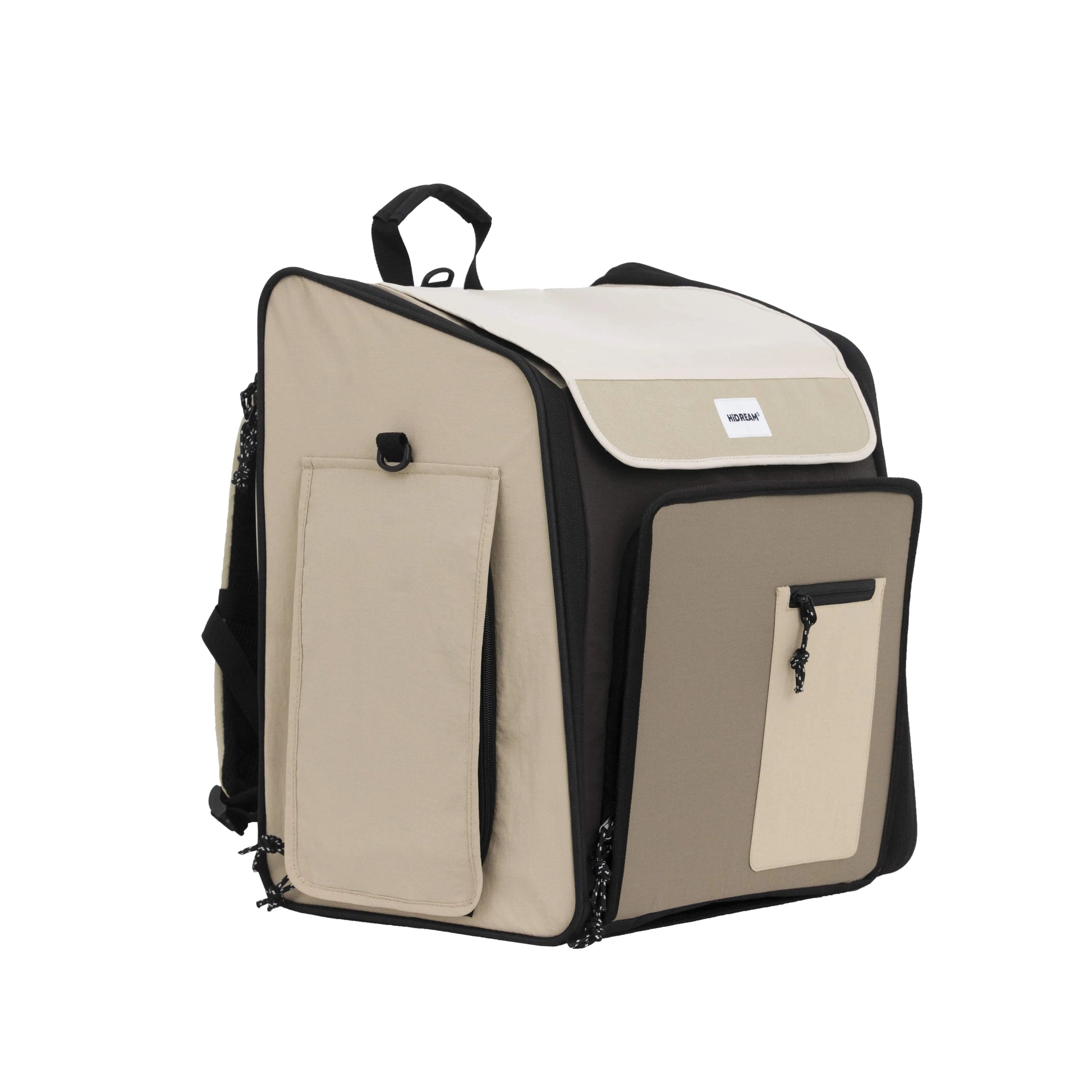 Pet Carrier Tent Foldable Travel Backpack Right