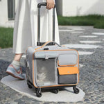 Pet Rolling Carrier Backpack With Wheels Trolley Bag  Petrkl  .