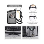 Petrkl™ FlexVent Expandable Cat Backpack Carrier  Petrkl  .