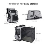 Petrkl™ FlexVent Expandable Cat Backpack Carrier  Petrkl  .
