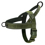 Tactical Anti-Pull Dog Harness - 1000D Nylon Adjustable for Large Dogs, Outdoor Training Vest with Handle & Reflective Petrkl