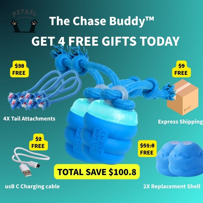 The Chase Buddy™ – Keep Your Dog Calm, Engaged & Satisfied (Even When You’re Busy) PETRKL 2pcs