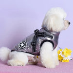 Waterproof Dog Coat with Harness Warm Padded Winter Jacket Petrkl