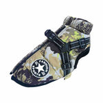 Waterproof Dog Coat with Harness Warm Padded Winter Jacket Petrkl