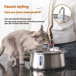Petrkl™ AquaDrop – Stainless Steel Cat Water Fountain 4L Petrkl