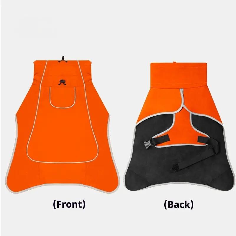 Dog Raincoat Waterproof Outdoor Jacket for Large Dogs Petrkl