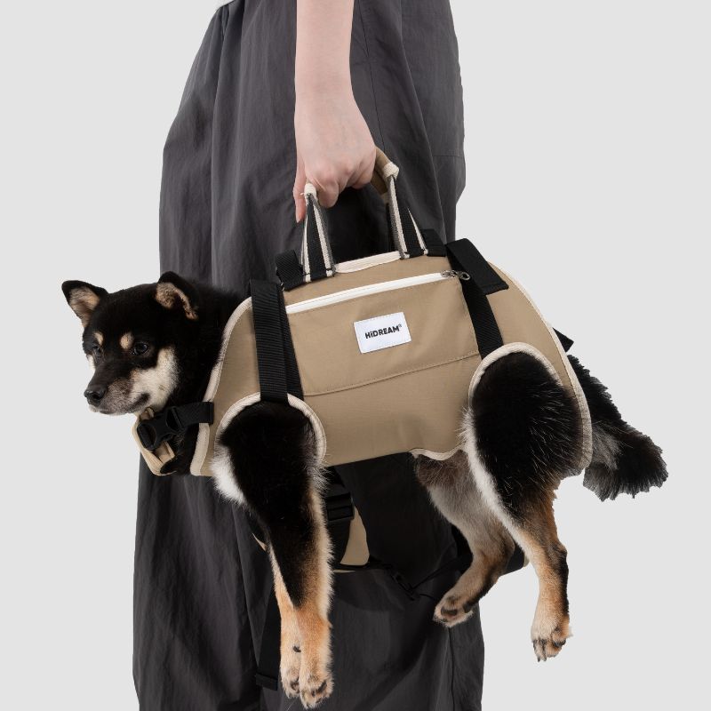 puppy carrier backpack with spine protection